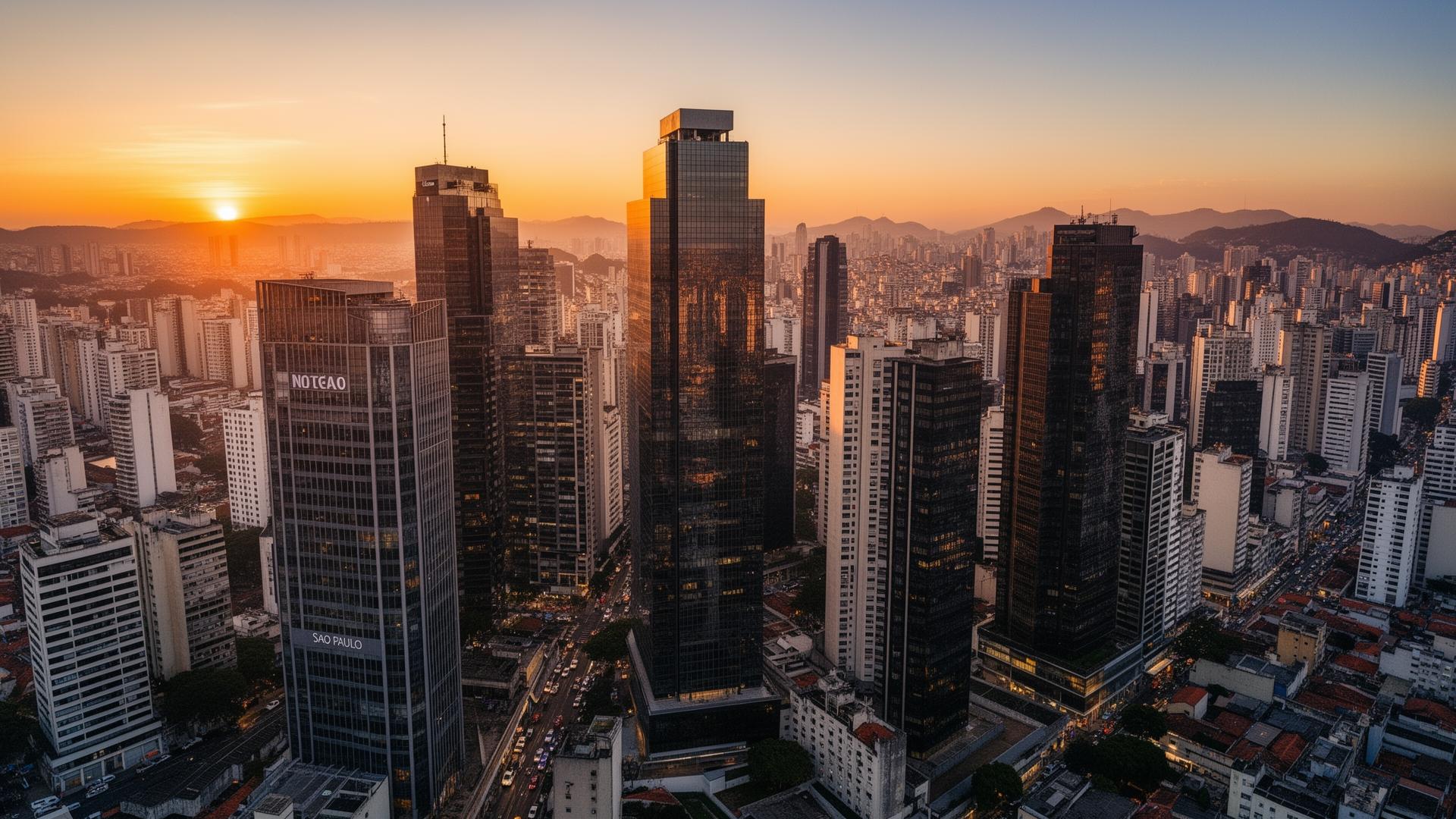 Vista urbana de São Paulo